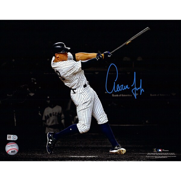 Autographed New York Yankees î€€Aaron Judgeî€ Fanatic customized elite baseball jerseys online